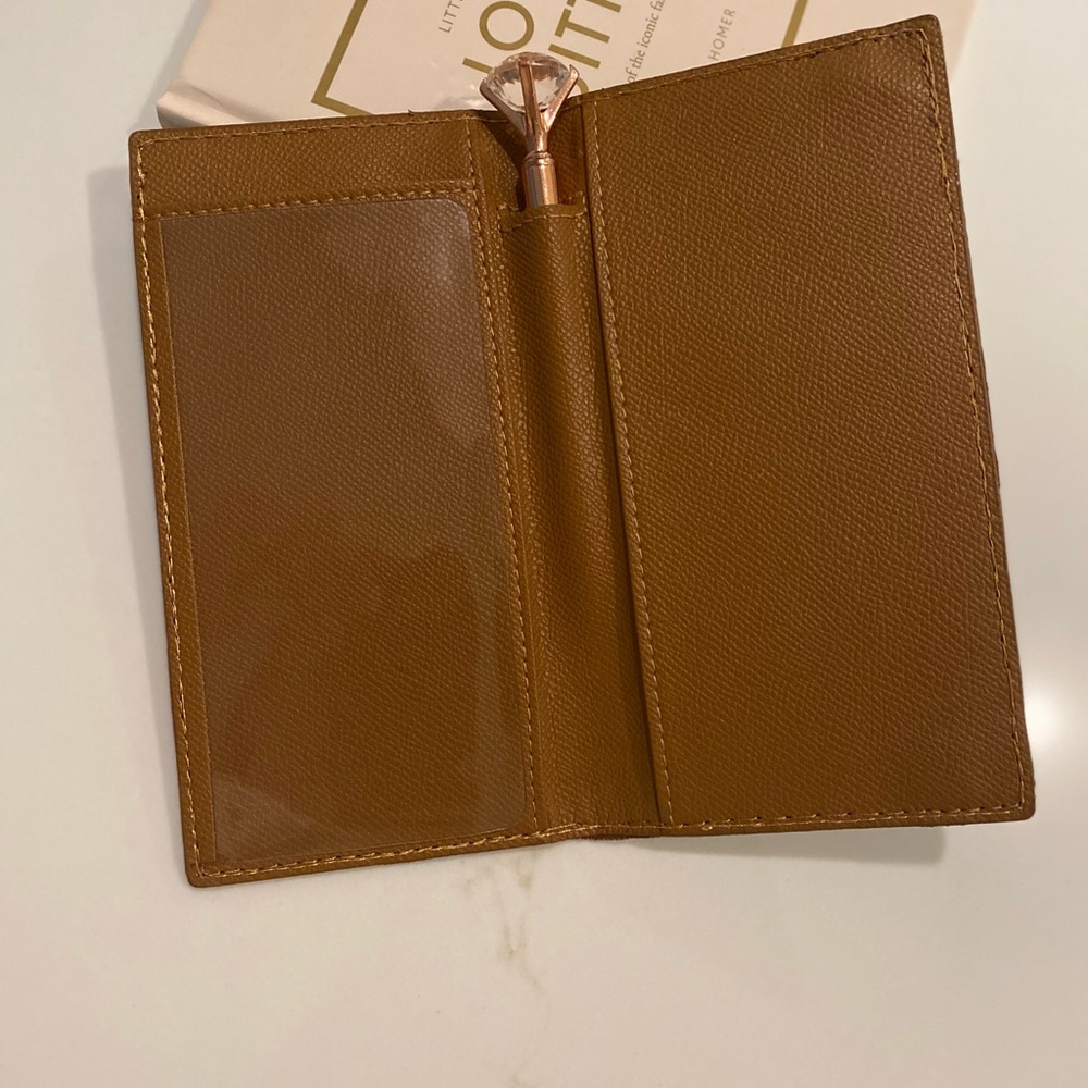 Upcycled Authentic Checkbook Cover - image 2